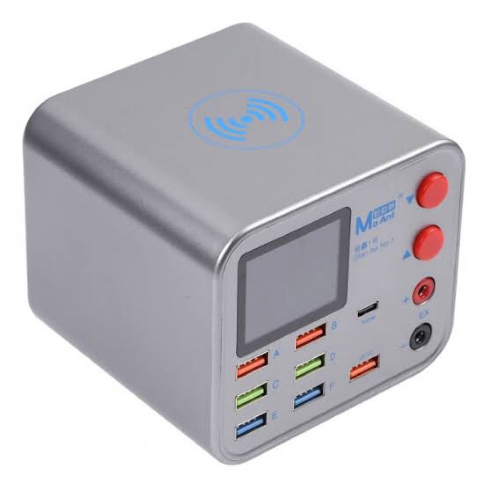 Maant Dianba No1 8-Port PD + QC3.0 Akıllı Hızlı Kablosuz Şarj Ve Power Supply Maant Dianba No1 8-Port PD + QC3.0 Akıllı Hızlı Kablosuz Şarj Ve Power Supply